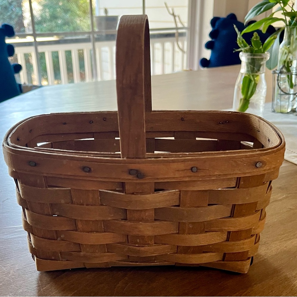 Vintage Longaberger Candle Basket